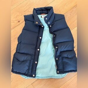 J. Crew Women’s Dark Blue Puffer Vest